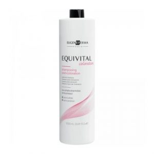 Тайните на перфектния нюанс: Защо русото пожълтява и как да го спасим? 6 Equivital Неутрализиращ шампоан след боядисване 1000 мл.