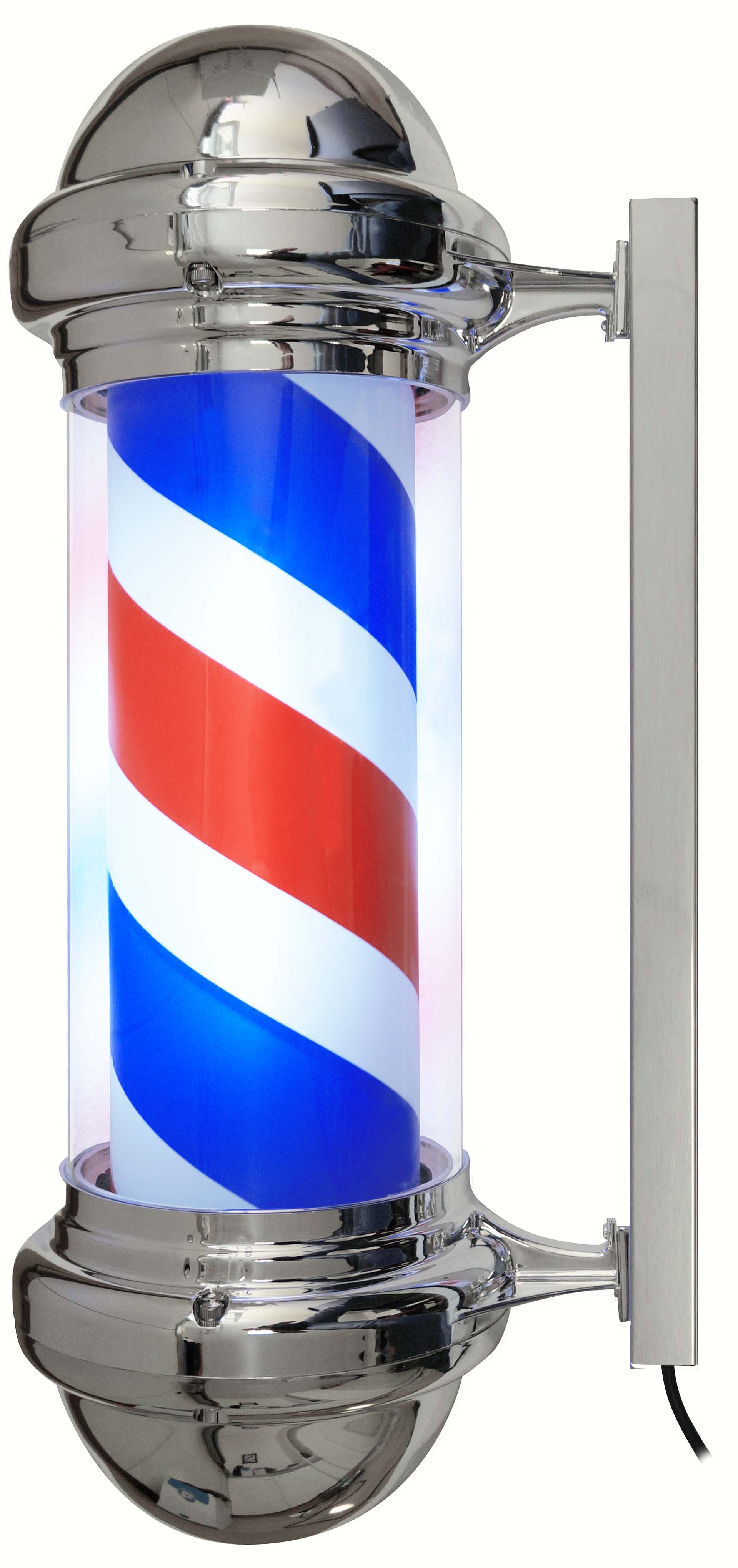 Знакът на бръснаря 72 см - barber's pole аксесоар
