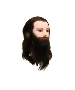 Учебна фризьорска глава Louis с брада