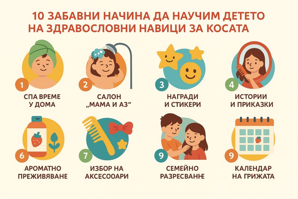 Обучете детето си на здравословни навици за грижа за косата 2 detski navitsi grizha za kosata