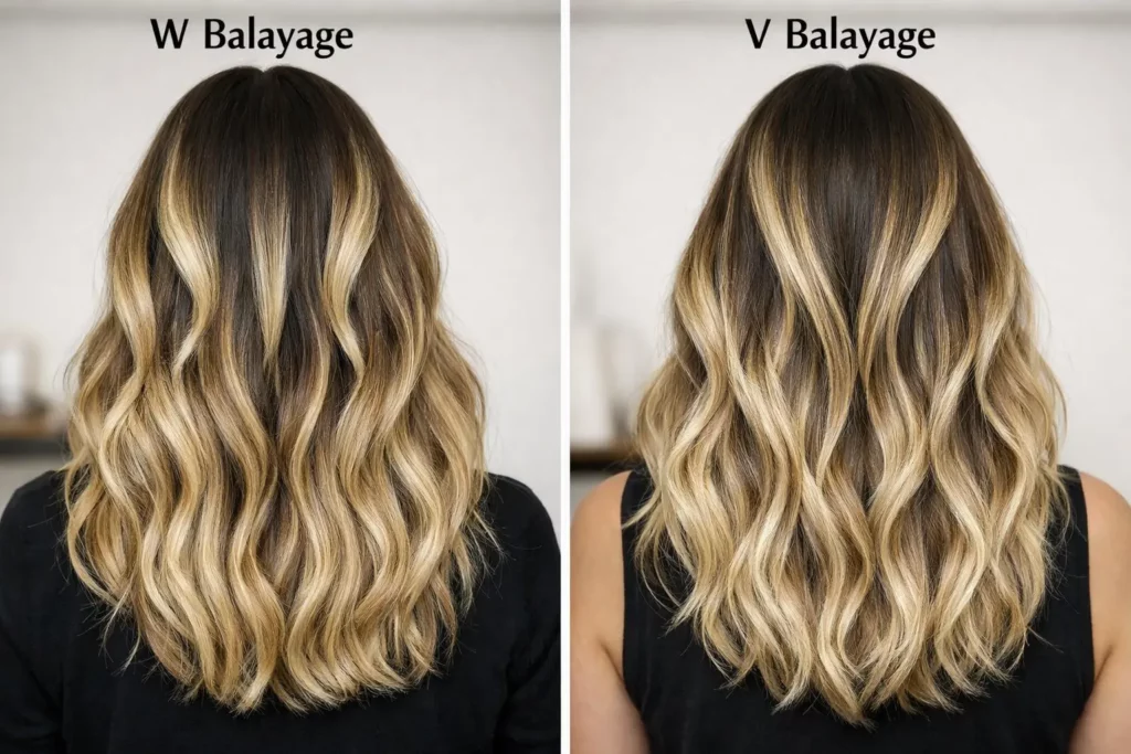 Изкуството на Френския Балеаж: Свободата да "рисуваш" без фолио (Freehand Techniques) 6 w and v balayage